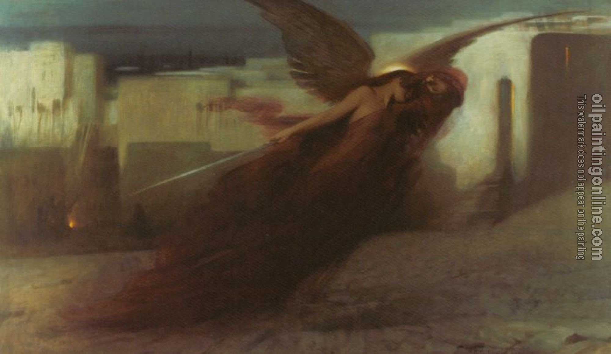 Arthur Hacker - And there was a great cry in Egypt